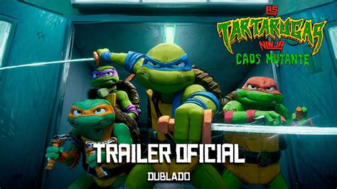 As Tartarugas Ninja Caos Mutante Trailer Oficial Dub Paramount