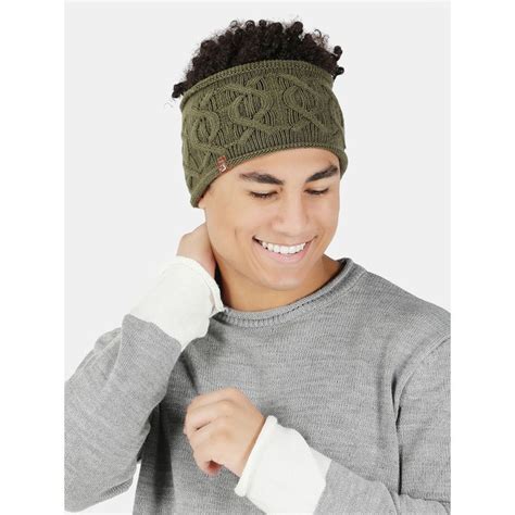 Bharatasya Olive Cable Knit Woolen Headband Earwarmer Buy Bharatasya Olive Cable Knit Woolen