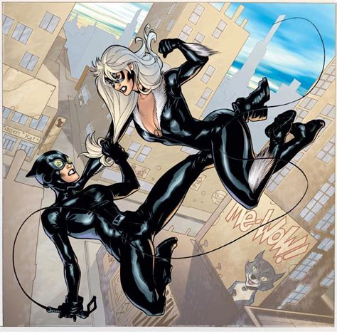 Catwoman Vs Black Cat Femme Fatales Photo 16499073 Fanpop