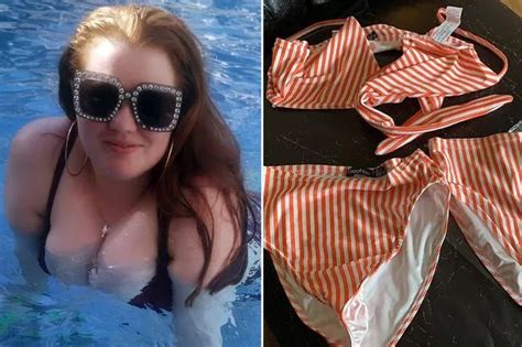 Model Shares Racy Photo Wearing World S Tiniest Bikini And People