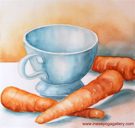 Easy Watercolor Still Life Painting