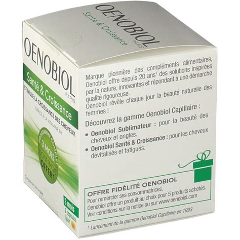 Oenobiol® Santé And Croissance Revitalisant Shop Pharmaciefr