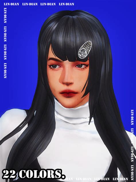 The Sims 4 Lin Dian 20220208 Hair Ea Download Best Sims Mods