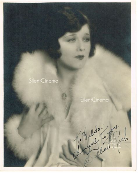 Lillian Rich Inscribed Silent Film Photograph By Witzel C1925