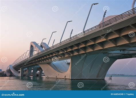 Sheikh Zayed Bridge Abu Dhabi Uae Editorial Stock Photo Image Of