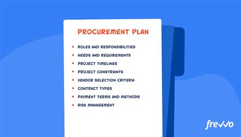 How To Create A Procurement Plan In 9 Steps Frevvo Blog