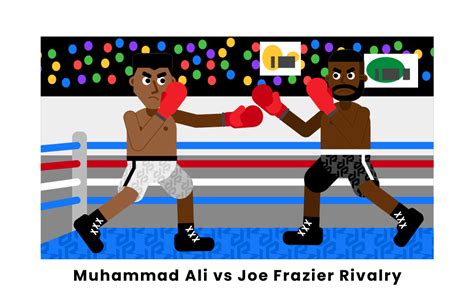 Muhammad Ali Vs Joe Frazier Boxing Rivalry