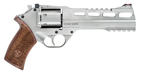 Chiappa White Rhino 60ds 40 Sandw Revolver With 6 Inch Barrel And Brushed