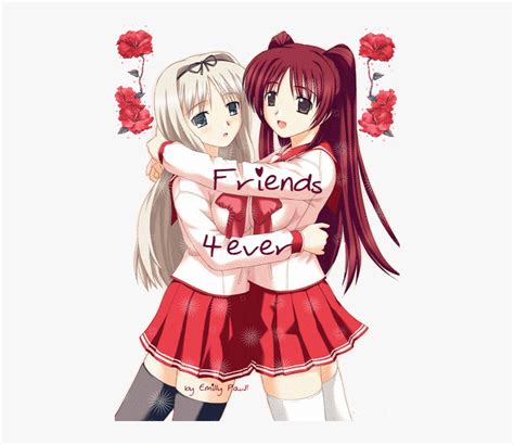 Best Friends Forever Anime Boy And Girl