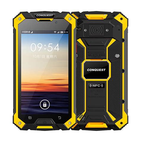 Conquest S6 Rugged Phone Conquest Phones