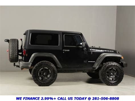 2008 Jeep Wrangler RUBICON 4X4 HARDTOP NAV 18"MOTO-ALLOYS ...