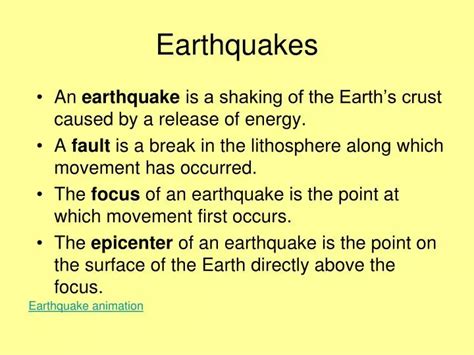 Ppt Earthquakes Powerpoint Presentation Free Download Id4465428