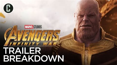 Avengers Infinity War Trailer Breakdown Youtube