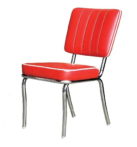 Our chrome diner style restaurant chairs are the strongest in the industry and proudly manufactured in chicago, il. Bel Air Retro Furniture Diner Chair - CO25 - Lawton Imports