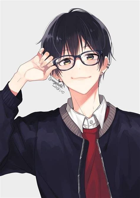 Pin By 砂かけ小僧 On Anime Boy Anime Guys With Glasses Anime Glasses