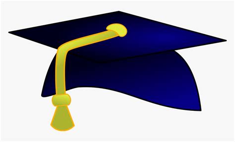 Clip Art For Graduation Blue And Gold Graduation Cap Hd Png Download