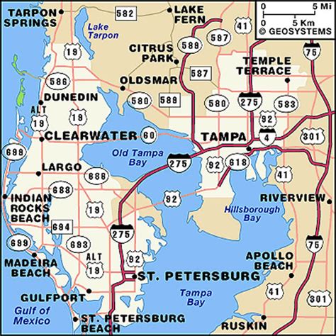 Tampa Bay Cities Map The Adventures Of Accordion Guy In The 21st Century