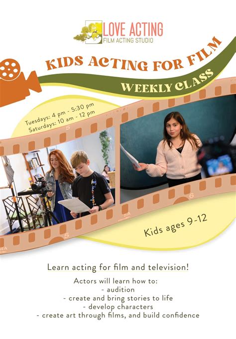 Acting Classes For Kids — Love Acting