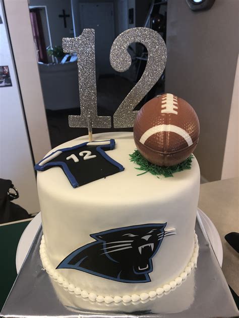 Carolina Panthers Cake Cake Sport Cakes Unique Cupcakes