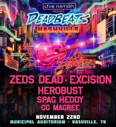 Be the first to contribute! Pin by Nashville Municipal Auditorium on Past Events at the NMA (With images) | Zeds dead, Neon ...