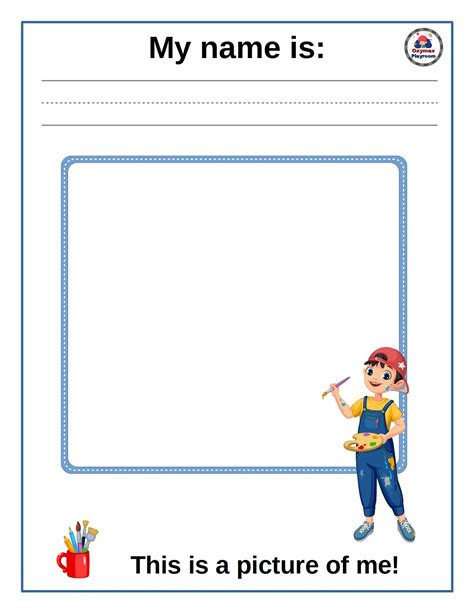 All About Me Book Free Printables
