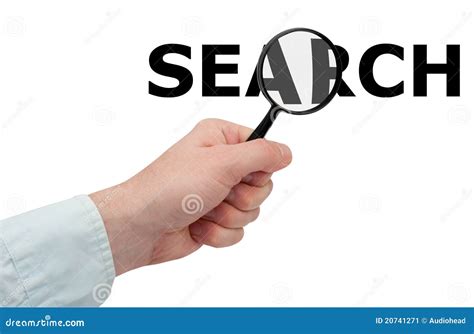 Searching Stock Image Image Of Magnification Macro 20741271