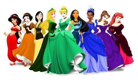 Disney Princesses Go Rainbow Disney Princess Fan Art 31391623 Fanpop