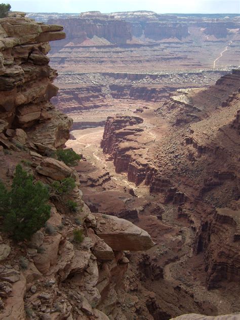 West Rim Trail And East Rim Trails Dead Horse Point State Park Moab