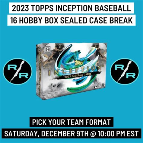 Cincinnati Reds 2023 Topps Inception Baseball 16 Hobby Box 1 Case Break 2 9 99 Picclick