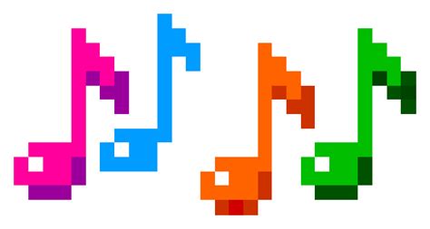 Pixel Art Note De Musique Pixel Art Images