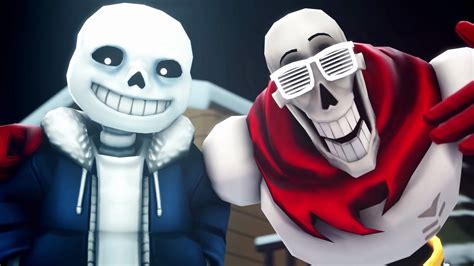 Sans And Papyrus Song To The Bone Vostfr Youtube