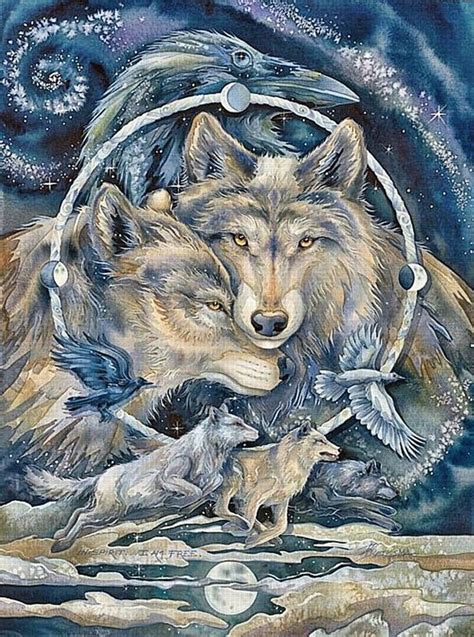 73 Best A Wolves Indian Art Images On Pinterest Dream