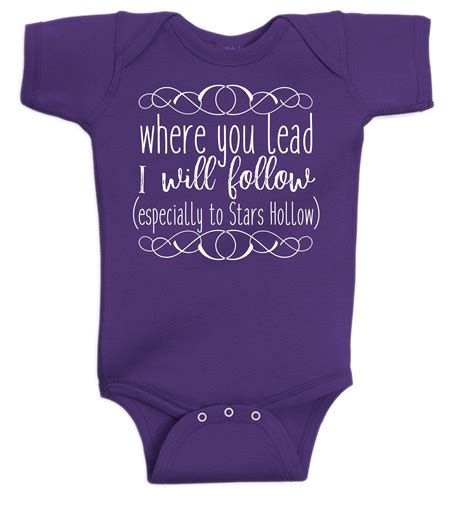 Gilmore Girls Onesie Or Kids Shirt Where You Lead Watch Gilmore