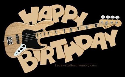 Bass Guitar Birthday Images