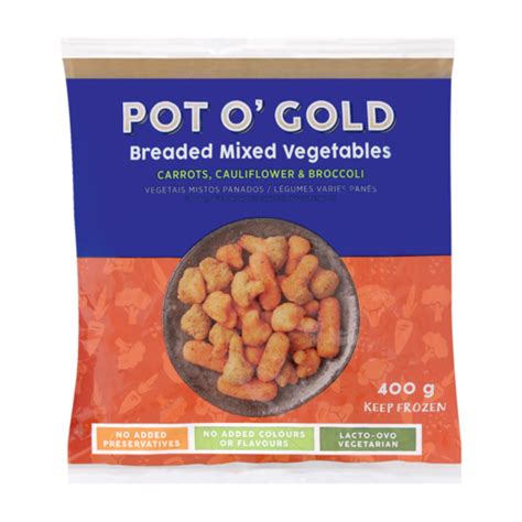 Pot O Gold Frozen Breaded Mixed Vegetables 400g Frozen Mixed