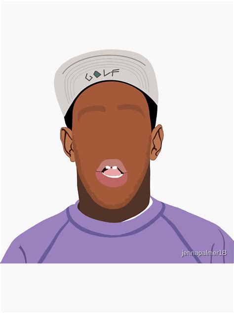 Tyler The Creator Sticker For Sale By Jennapalmer18 Redbubble