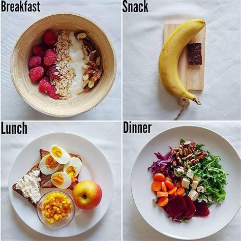 Here Are Five “what I Eat In A Day” Meal Plan Ideas🍱💫 Swipe To See The Plans And Below For Full