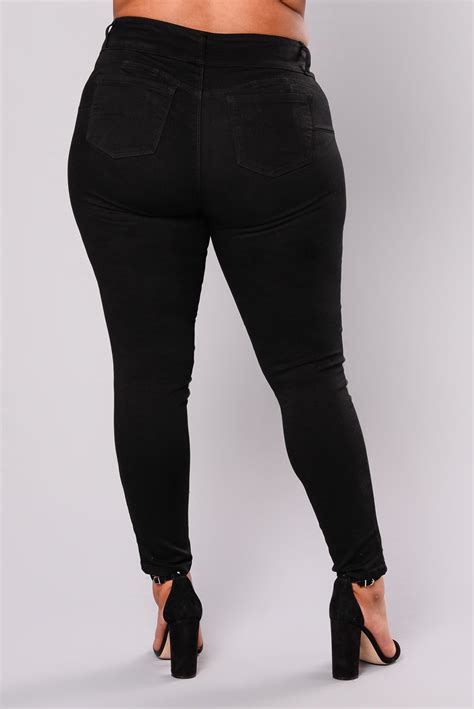 With Ease Booty Shaping Jeans Black