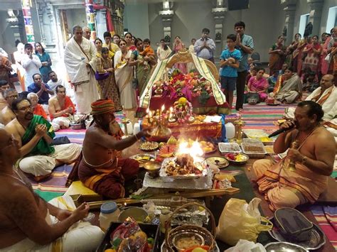 Sri Rudram Chanting At Meenakshi Temple