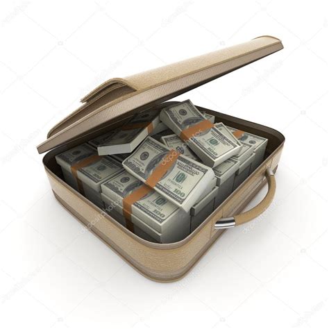 Briefcase With Lots Of Cash Dollar — Stock Photo © Franckito 65904089