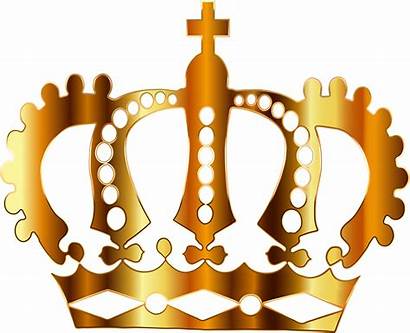 Crown Clipart Background King Royal Gold Silhouette