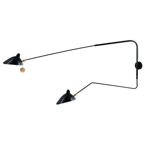 Serge Mouille Sconce Two Arm Wall Light Adjustable Replica Lights