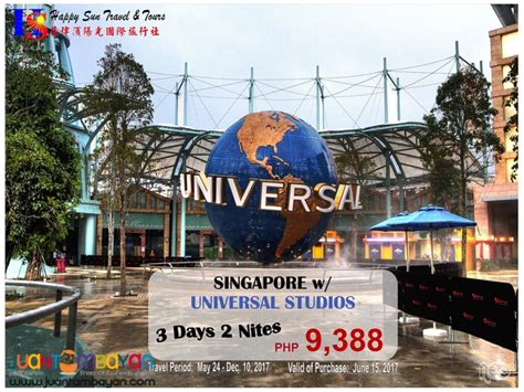 Singapore Universal Studios Tour Package