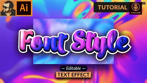 How To Design Editable Text Effects In Adobe Illustrator Tutorial