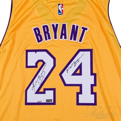 Los angeles lakers, los angeles, ca. Kobe Bryant Signed LE Lakers Authentic Adidas Jersey ...