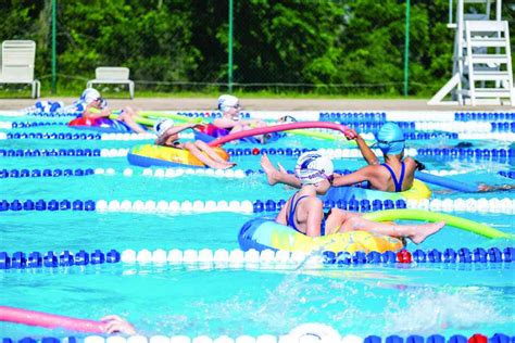 Dry Day Equals Wet Fun For Dolphins Swim Team The Woodstock Independent