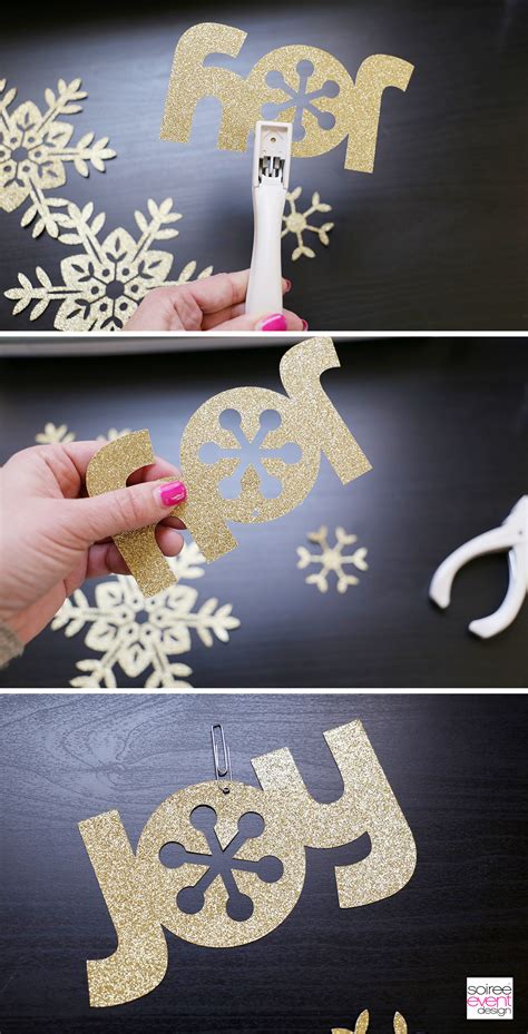 Make Paper Christmas Tree Decorations With Cricut Soiree Event Design