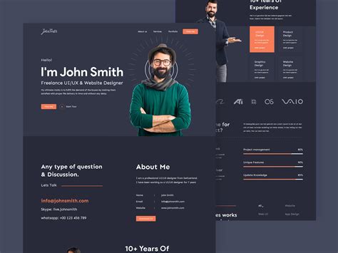 Examples Of Graphic Design Portfolio Websites Mlnibht