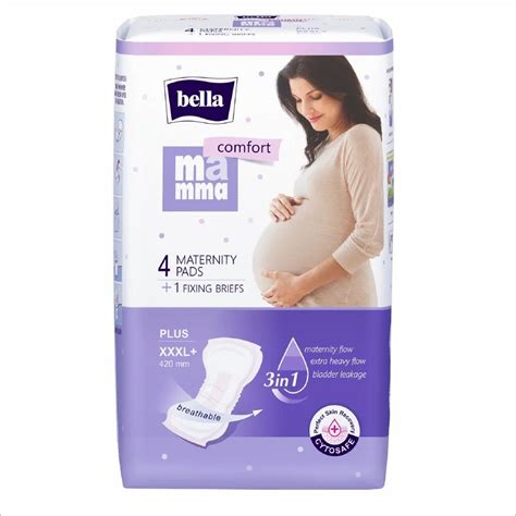 Bella Mamma Comfort Plus Maternity Pads A4 1 Fixing Briefs Quantity