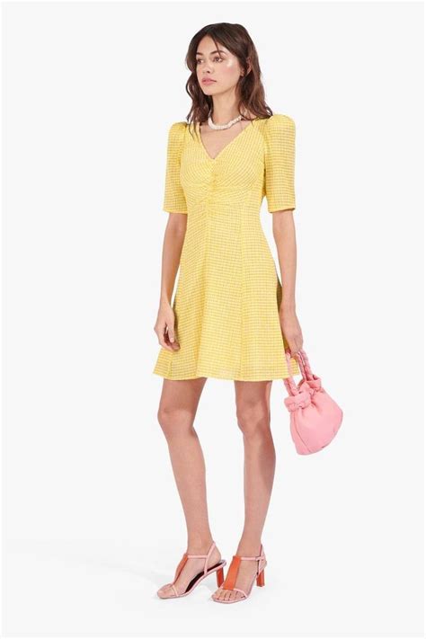 Staud Clothing Dresses Maxi Dress With Sleeves Short Sleeve Mini Dress
